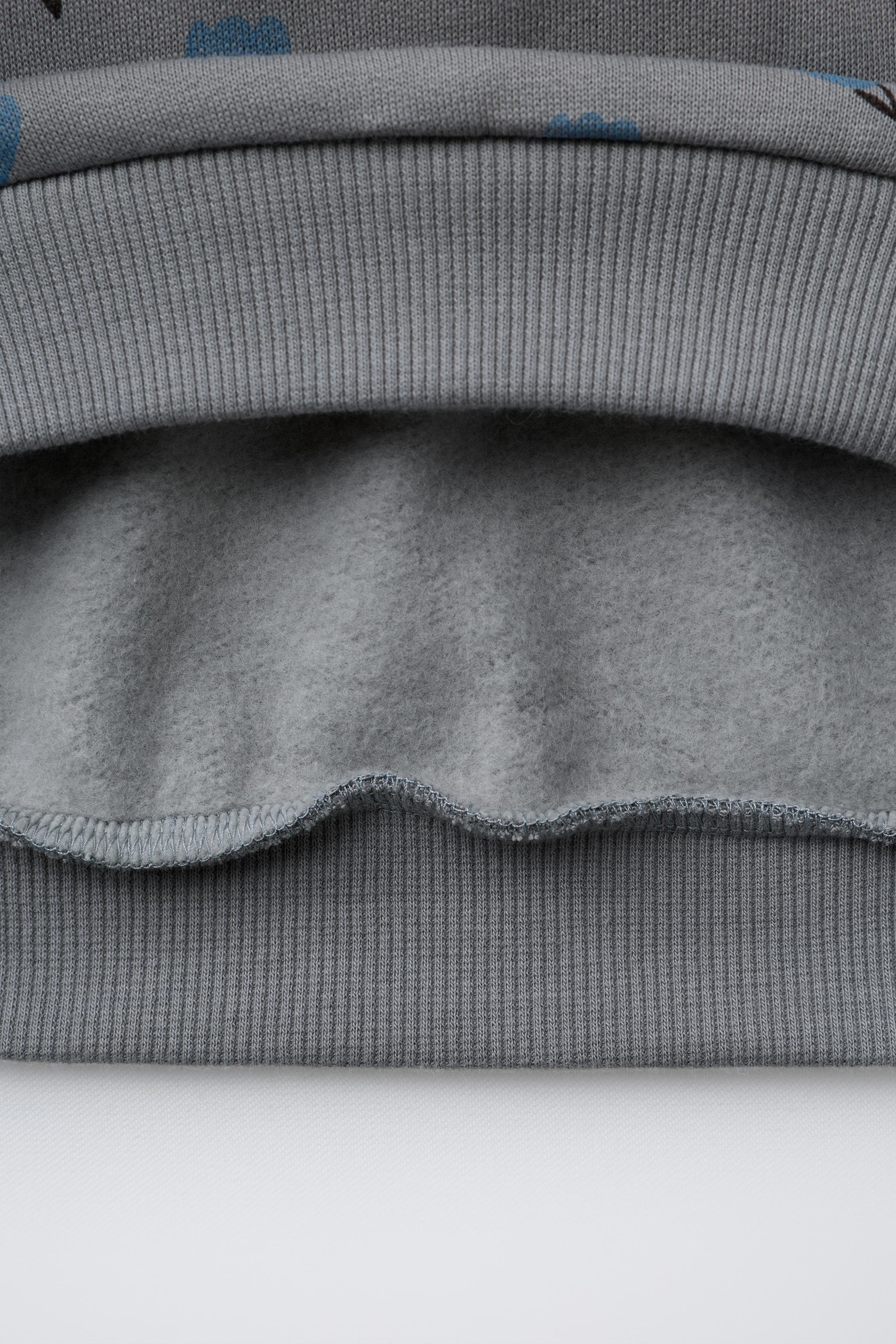 ENSEMBLE SWEAT-SHIRT ET LEGGING CÔTELÉ IMPRIMÉ