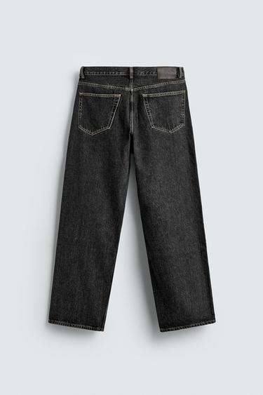 FLARE FIT JEANS - Charcoal by Zara