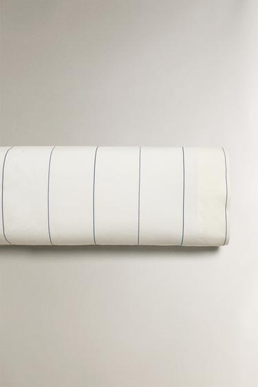 TAIE D’OREILLER RAYURES - Blanc cassé de Zara - Image 4