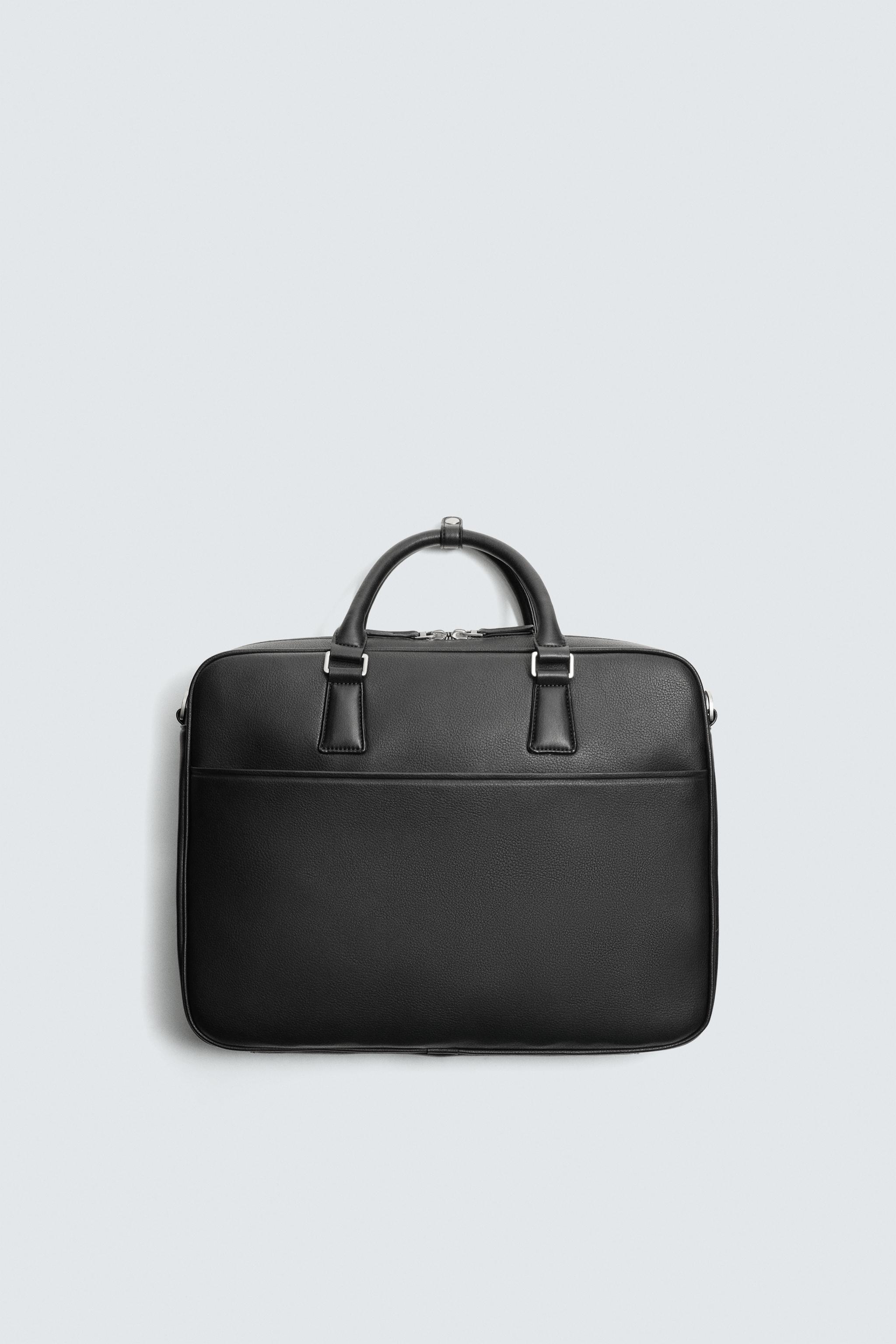 ヒサ TEXTURED BRIEFCASE - Brown | ZARA South Africa