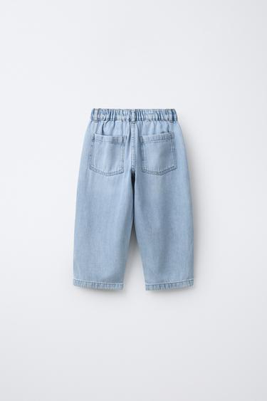 LOOSE-FITTING BAGGY JEANS - Light blue by Zara