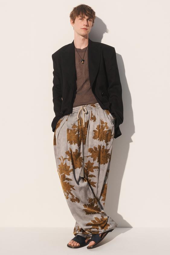 FLOWY RELAXED FIT PANTS from Zara - $129