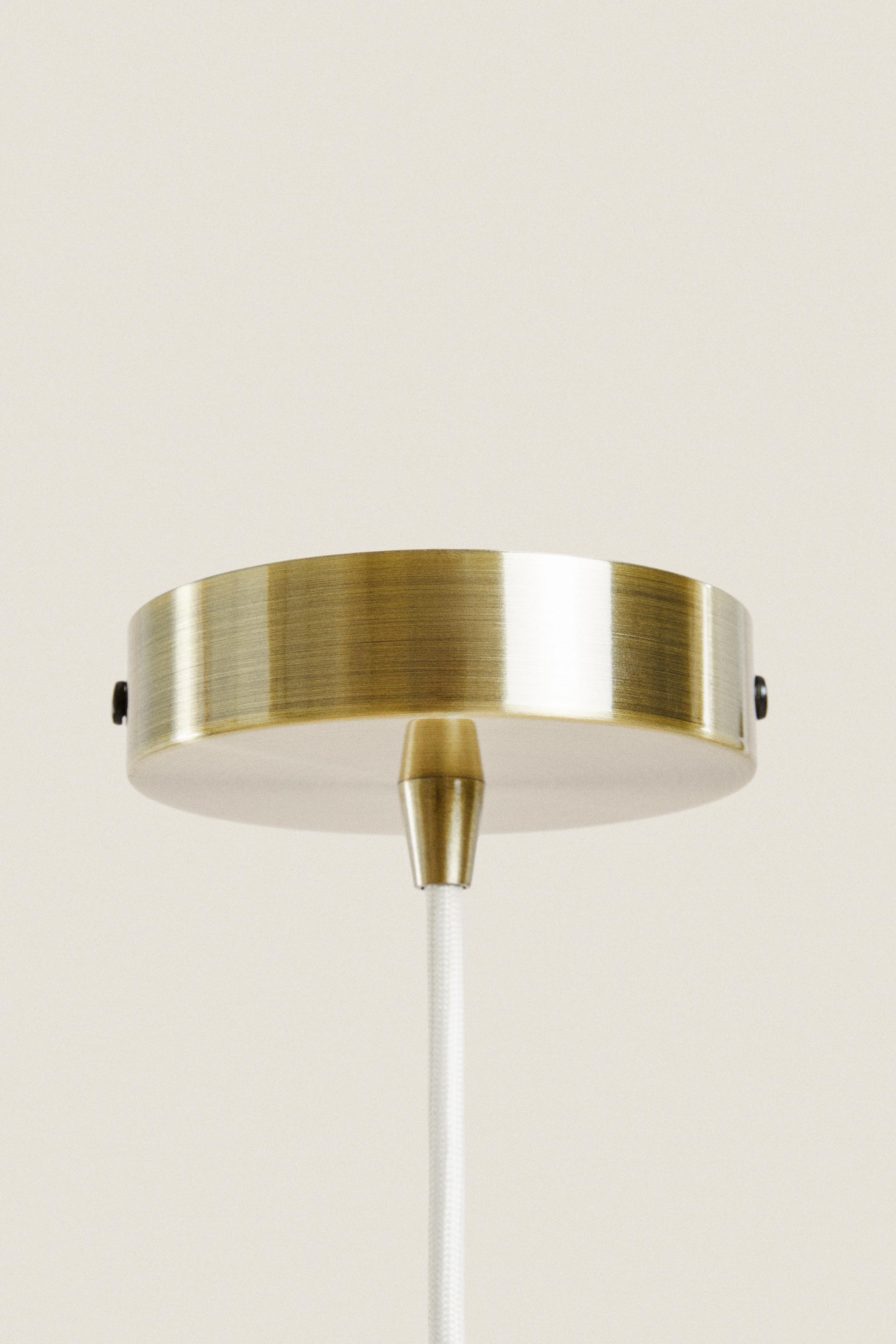 MEDIUM FLOWER CEILING LAMP - Oyster-white | ZARA United States