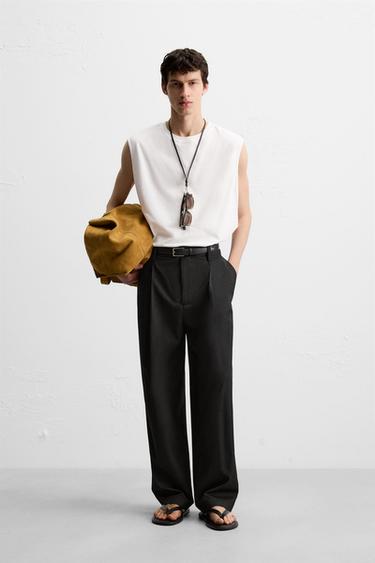 მაისური TANK თავისუფალი სტილი - Zara-ს White