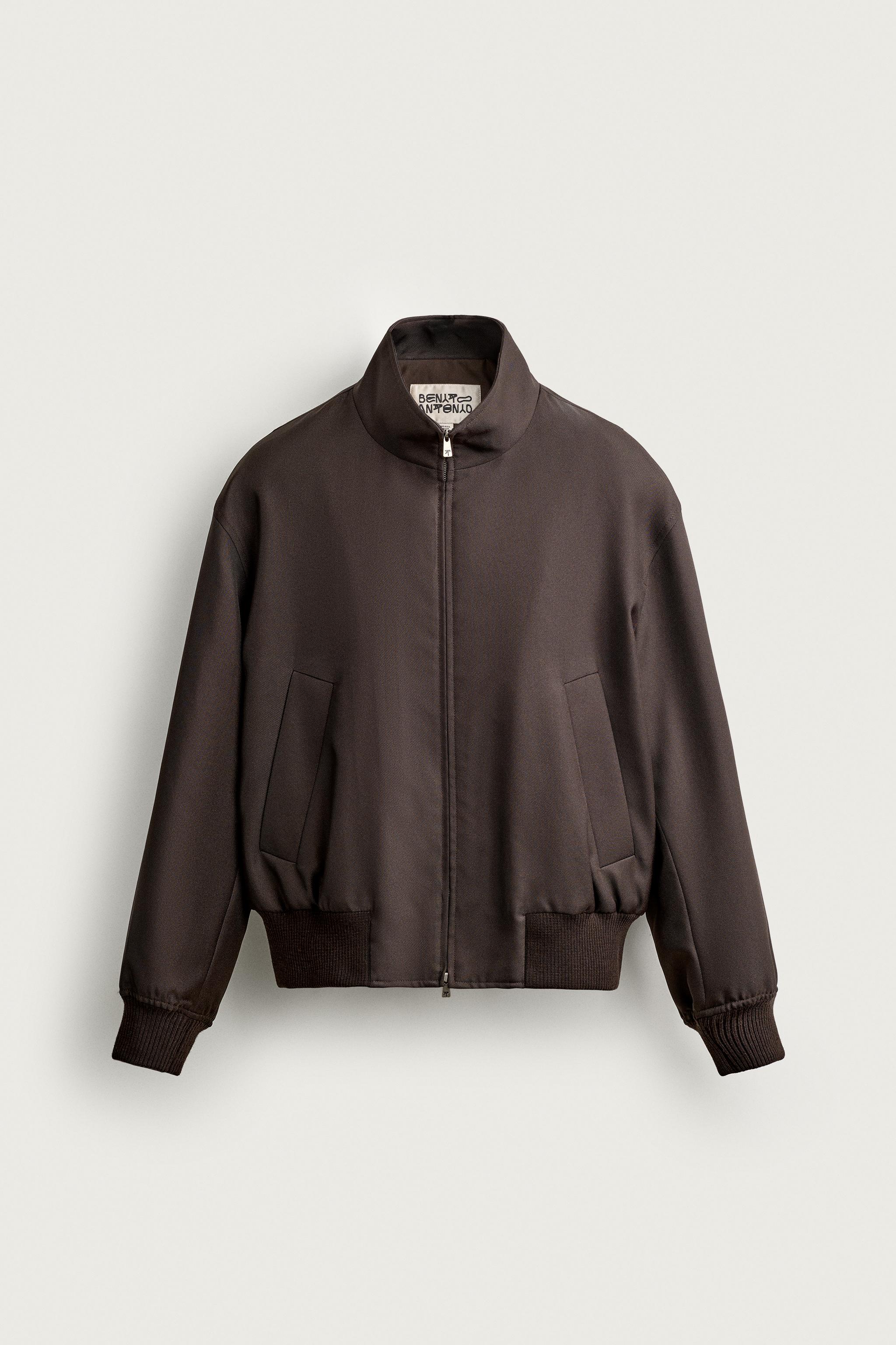 Zara RELAXED FIT BOMBER CEKET