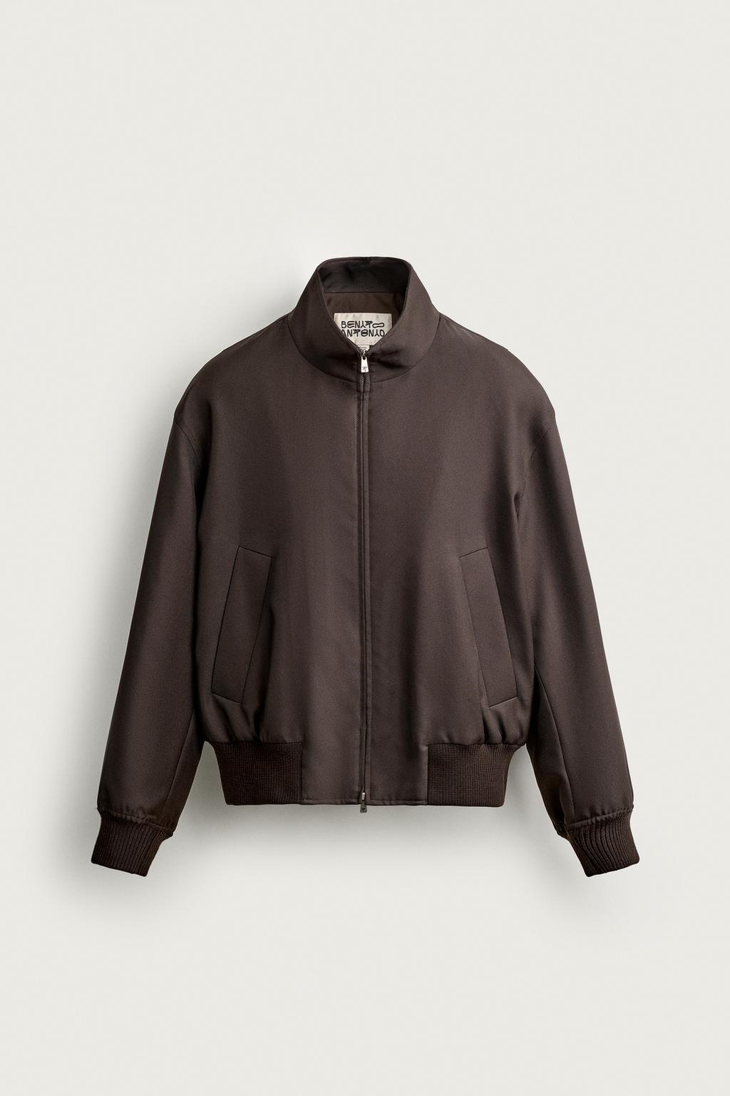 RELAXED FIT BOMBER JACKET