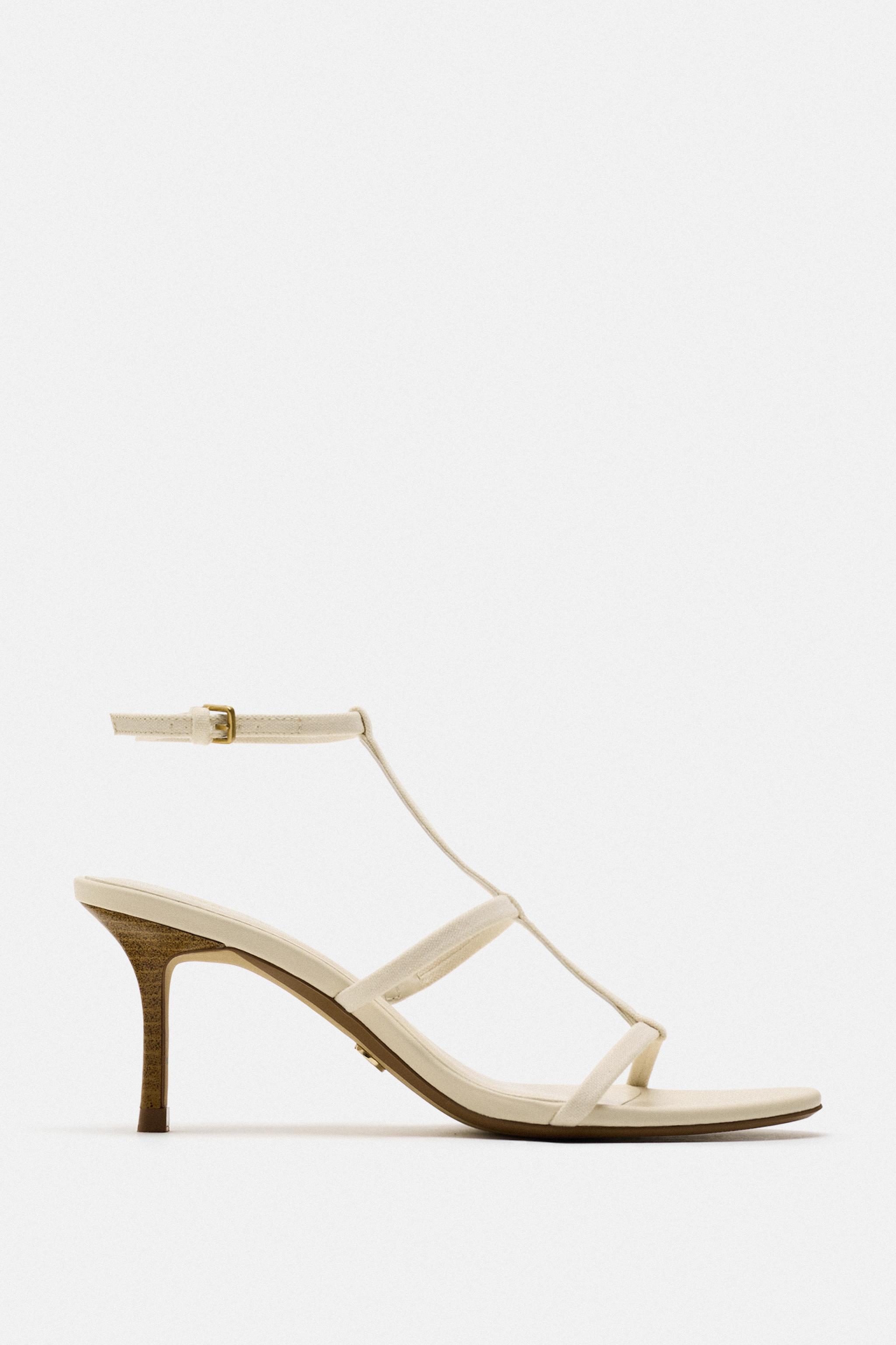 Zara thin strappy online sandals