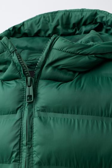 ULTRALIGHT WATER-REPELLENT GILET - Green by Zara - Image 3
