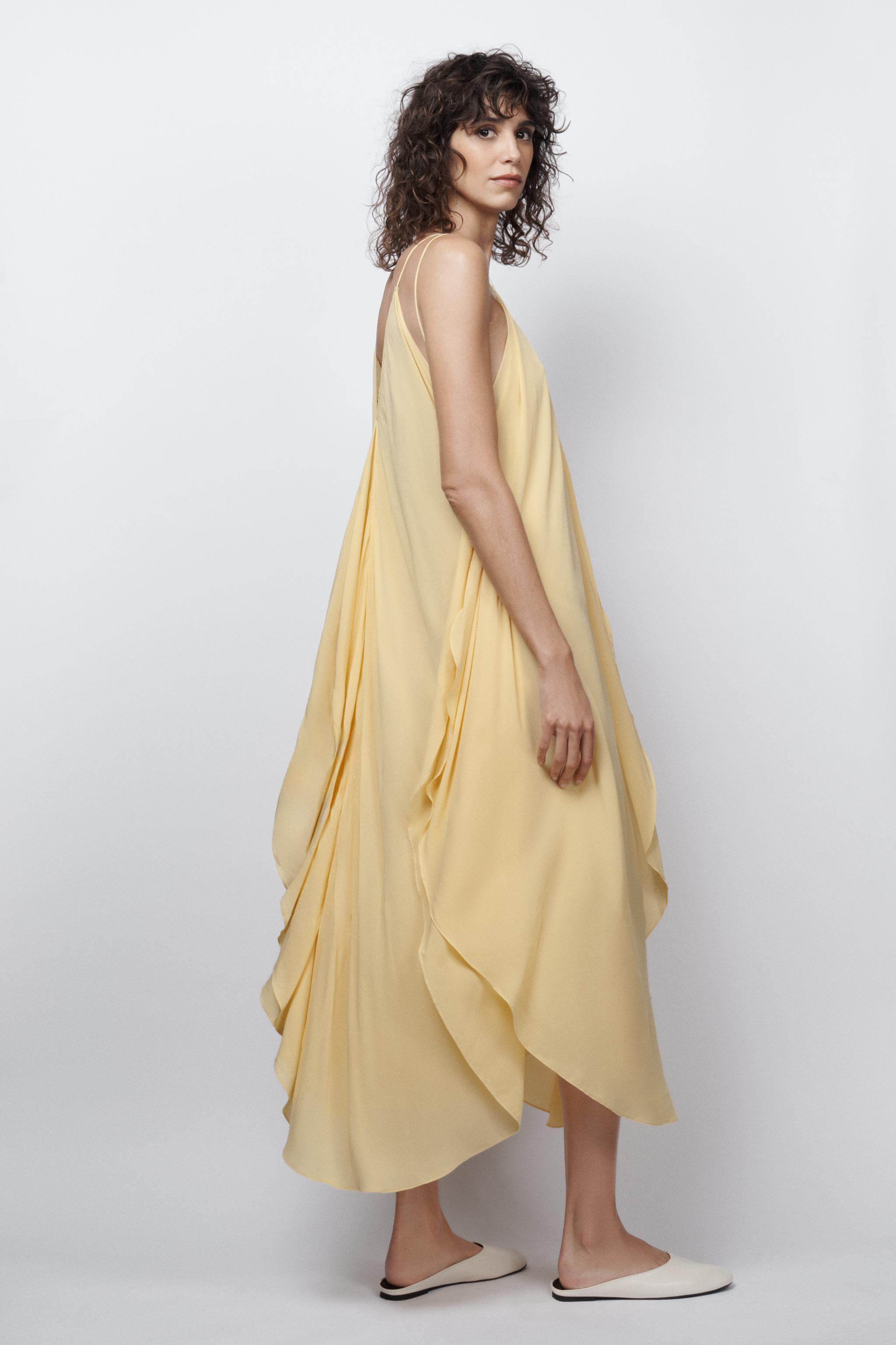 ZW COLLECTION LIMITED EDITION FLOWY RUFFLED DRESS