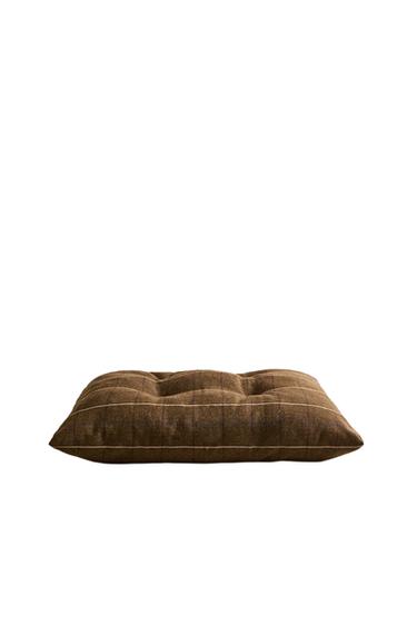 Zara REMOVABLE PET FLOOR CUSHION - 棕色