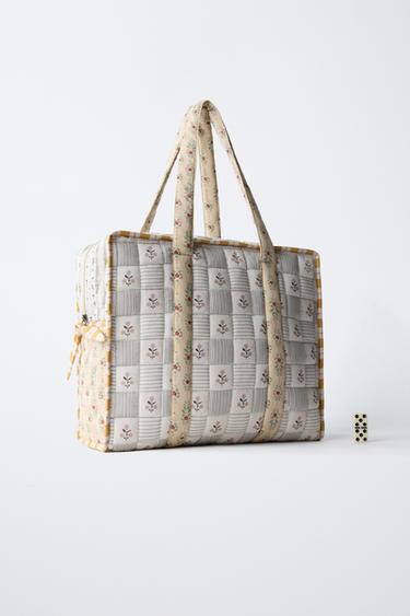 QUILTED MATERNITY BAG - Multicoloured by Zara - Image 5