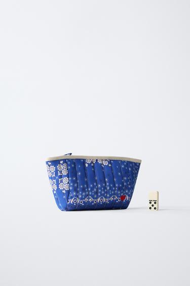 BANDANA TOILETRY BAG - Blue by Zara - Image 5