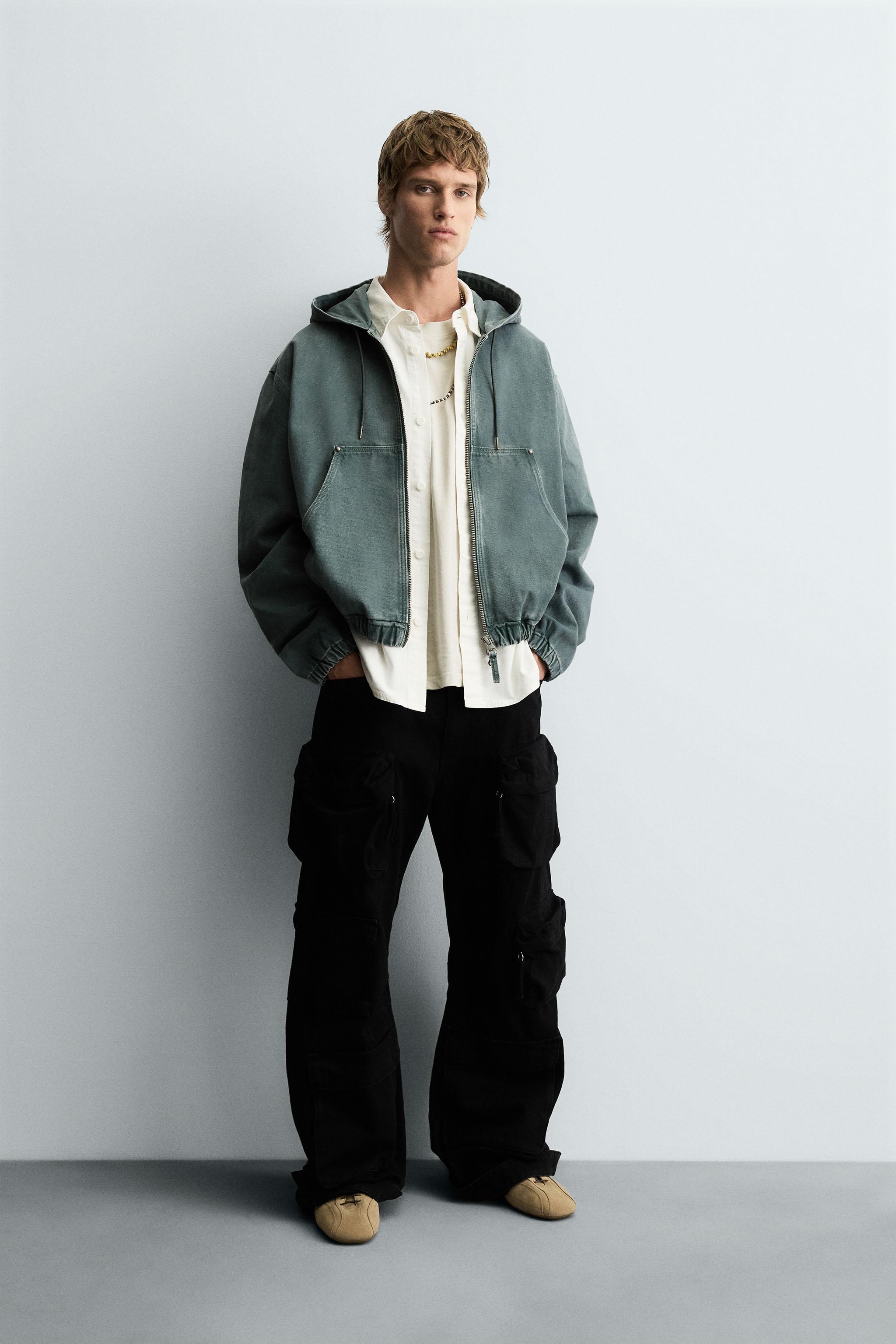 フード付きジャケット | メンズ | ZARA 日本