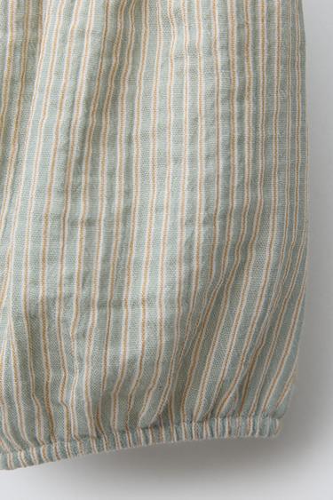 BLOOMER À RAYURES - Vert clair de Zara - Image 3