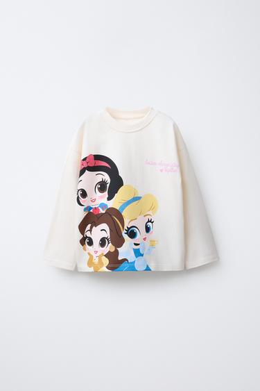 CAMISETA ESTAMPADO PRINCESS © DISNEY - Blanco roto de Zara - Imagen 0