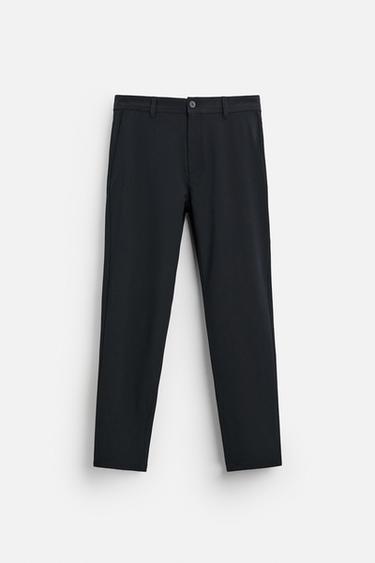 PANTALÓN ESTRUCTURA CONFORT - Marino oscuro de Zara