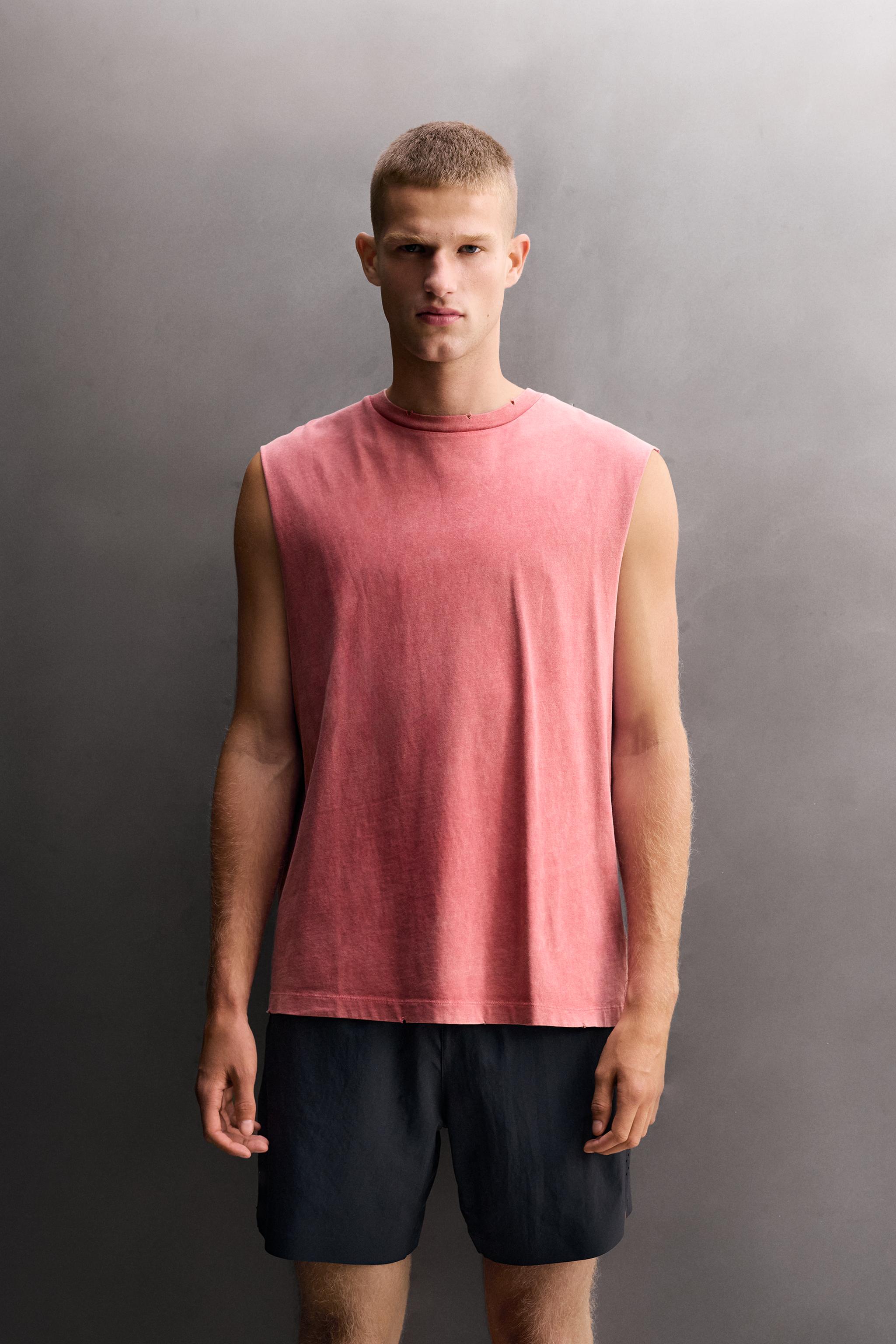 T-SHIRT DÉBARDEUR RUNNING EN COTON