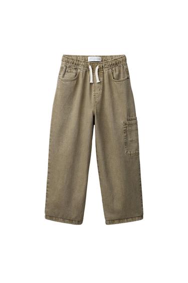 BAGGY-RELAXED-HOSE - grau-beige von Zara - Bild 0