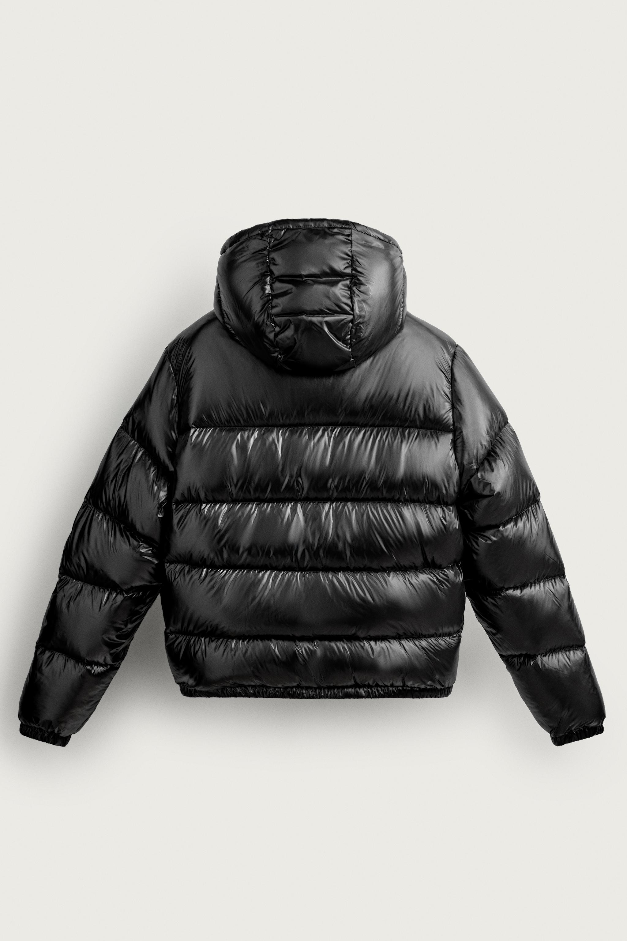 Мужские куртки Zara WATER-REPELLENT 80/20 DOWN JACKET — фото 10