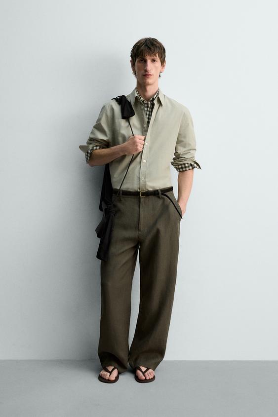 REGULAR FIT POPLIN SHIRT from Zara - $99.90