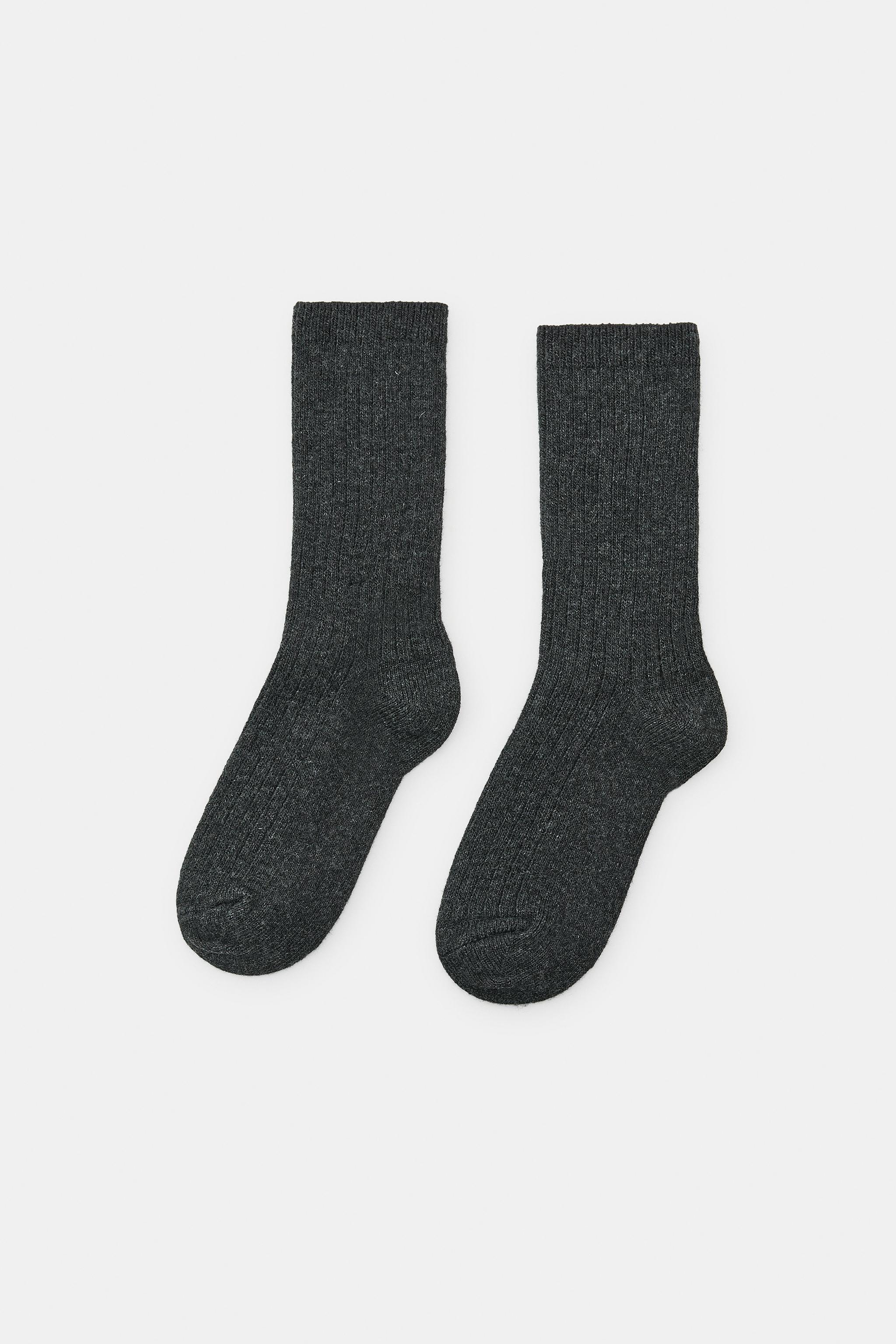 PLAIN WOOL SOCKS