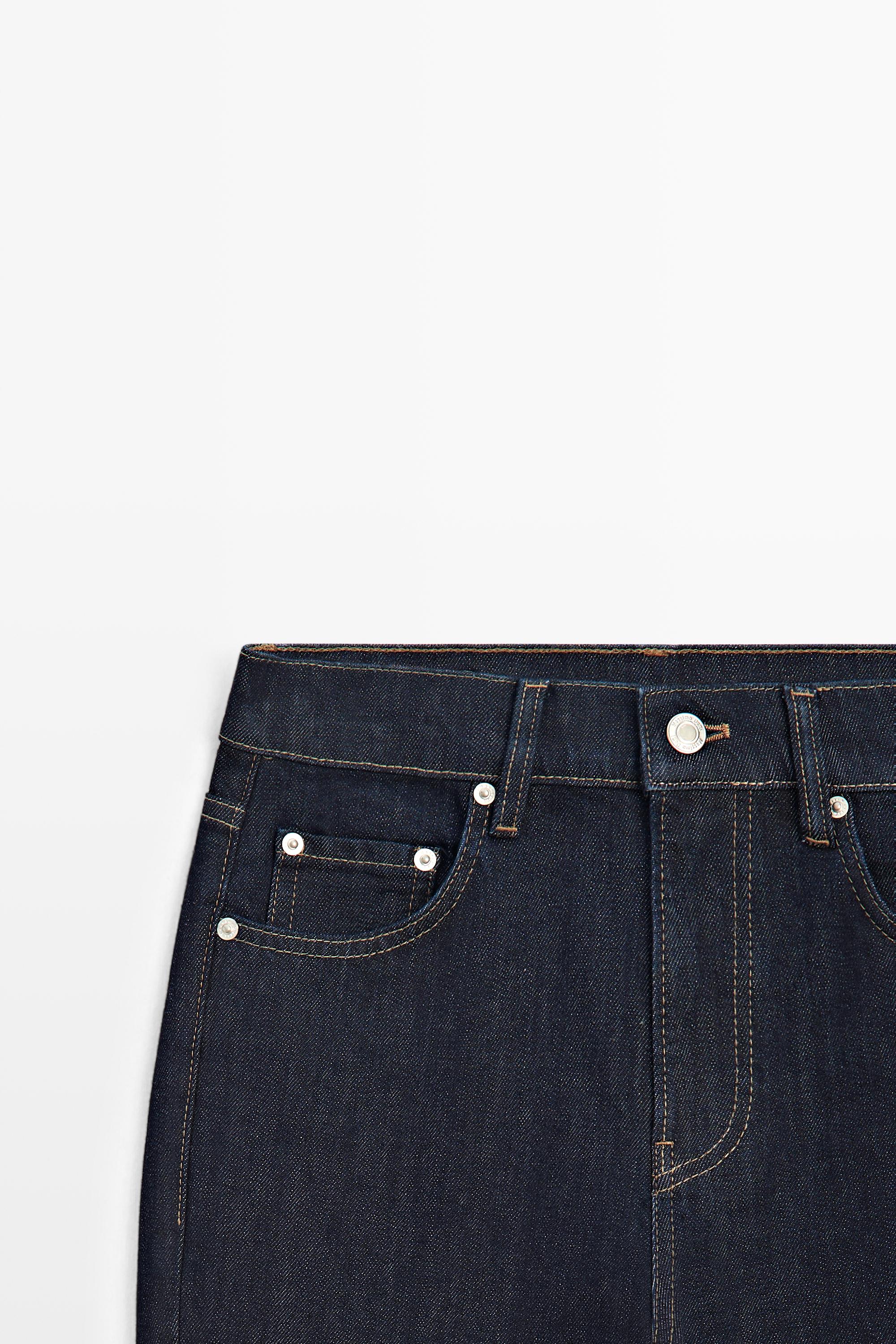Jean slim cropped taille moyenne