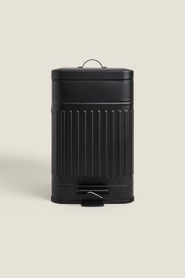 SMALL KITCHEN BIN - Black by Zara - Image 0