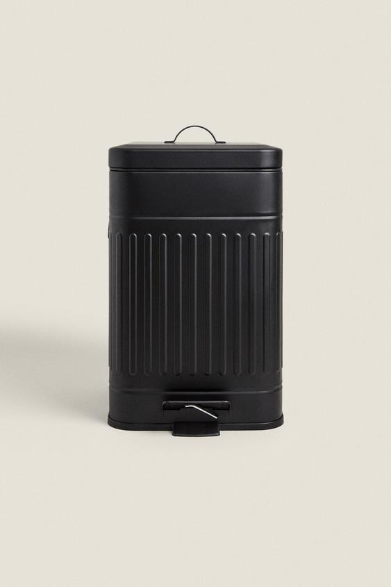 SMALL KITCHEN BIN - Black by Zara - Image 0