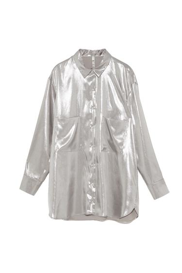 METALLIC COLOURED SHIRT