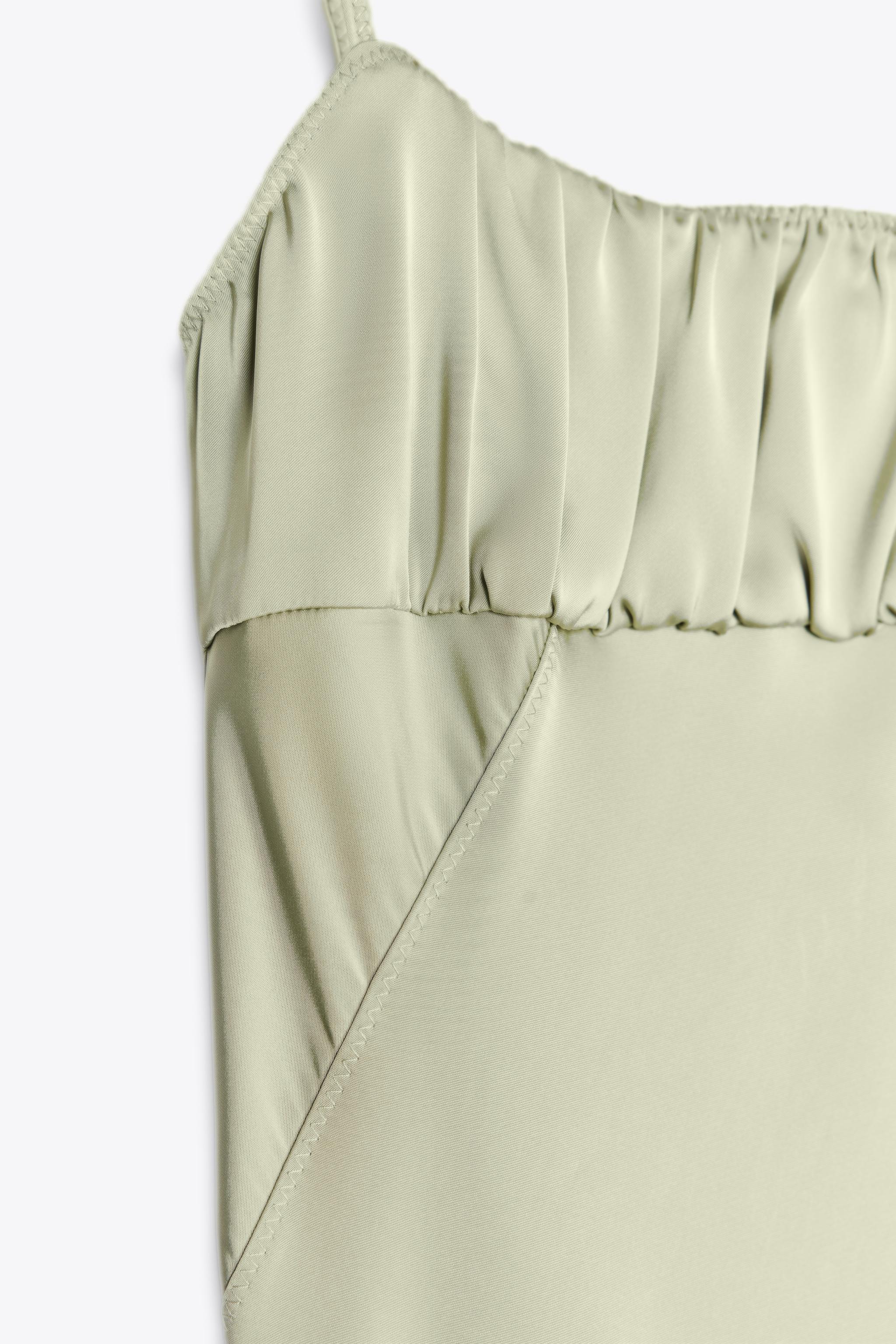 SATIN SLIP DRESS