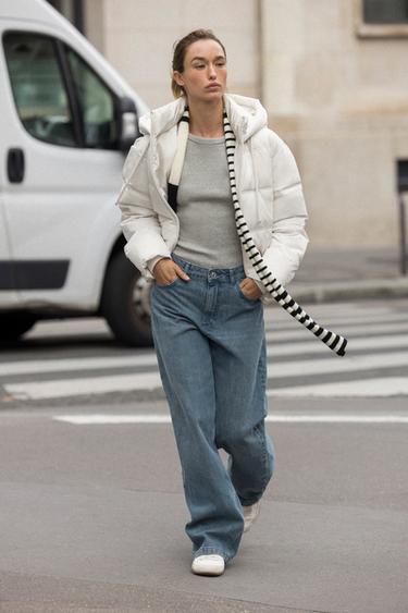 ANORAC CURT CAPUTXA WATER REPELLENT WINDPROOF - Cru de Zara