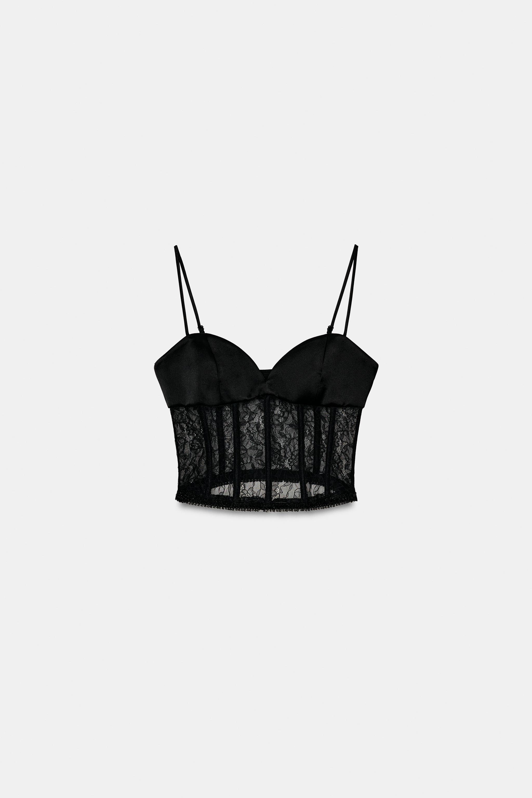 LACE CORSET TOP