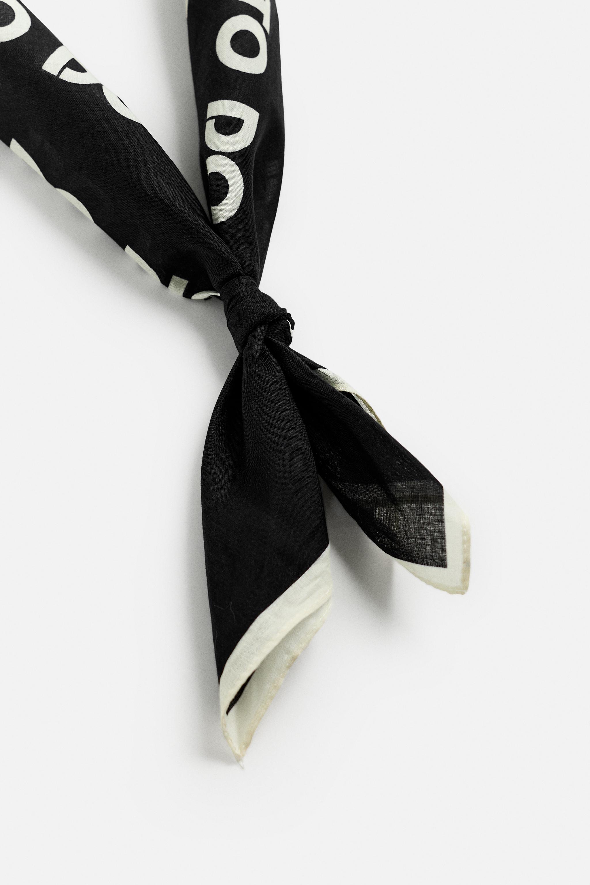 BANDANA TEXTE IMPRIMÉ