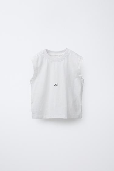 CAMISETA GARMENT DYE LOGO - Piedra de Zara