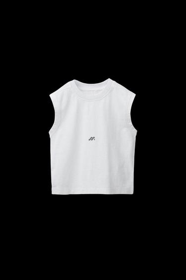 CAMISETA GARMENT DYE LOGO - Piedra de Zara - Imagen 0