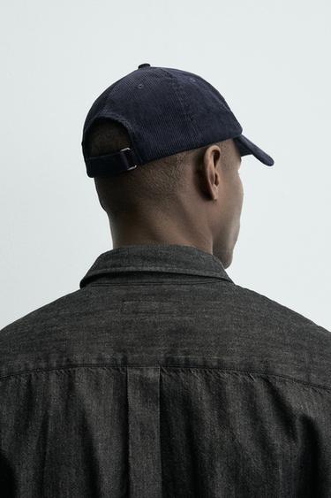 CORDUROY CAP - Blue by Zara - Image 2