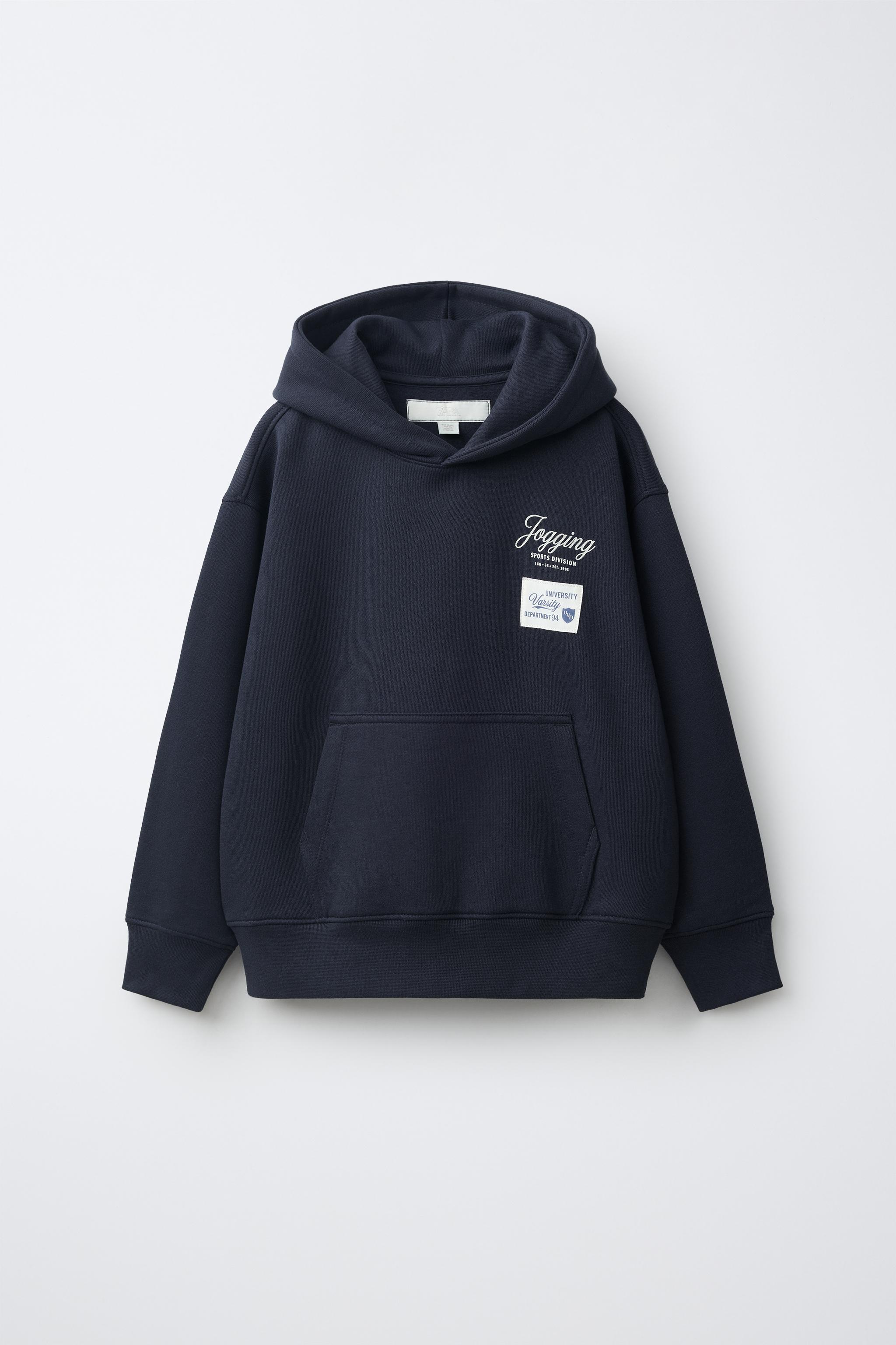 VARSITY TEXT HOODIE