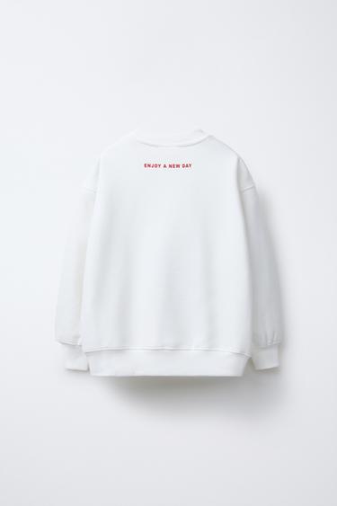 PARIS CITY SWEATSHIRT - Ecru by Zara - Image 1