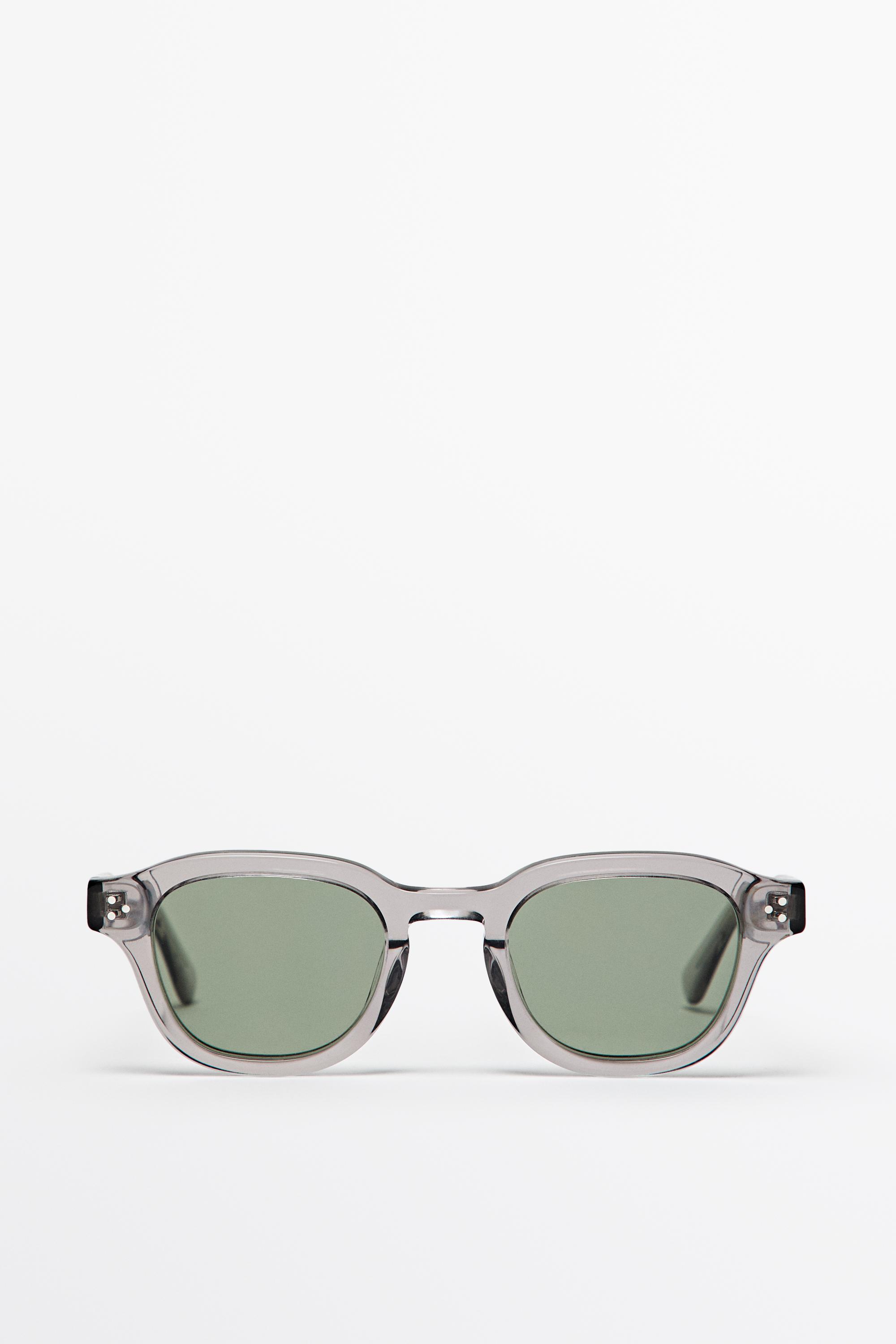 Geometric sunglasses — Gray