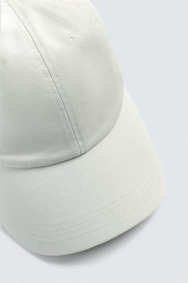 WASHED COTTON CAP - Ecru by Zara - Image 2