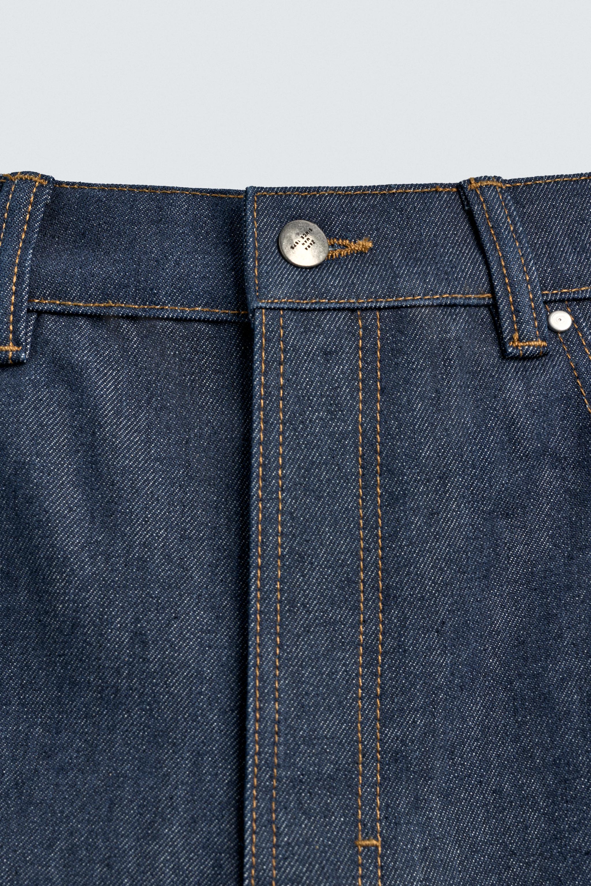 JORTS EN DENIM AVEC POCHE BRODÉE