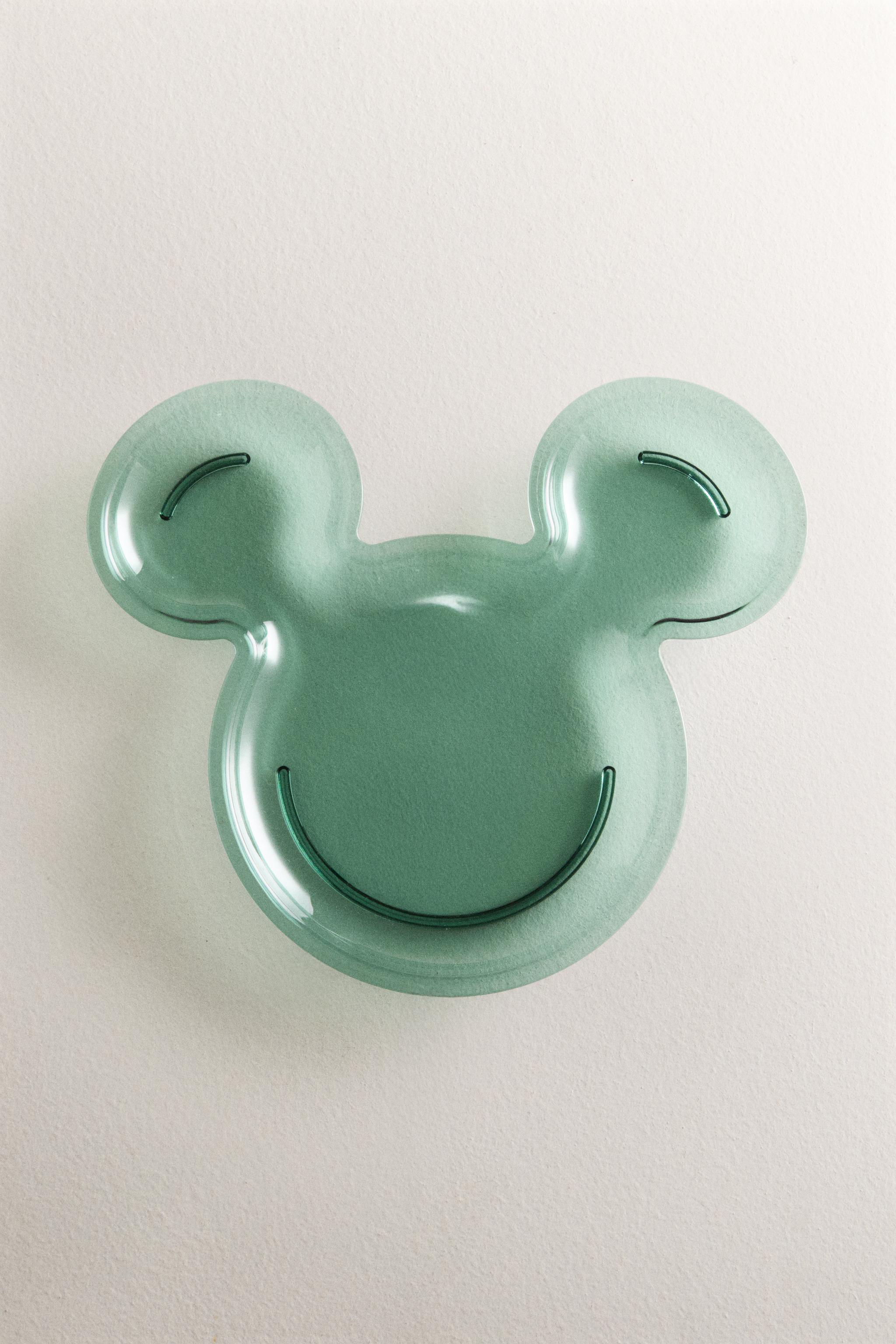 KIDS MICKEY & MINNIE SHAPED PLATE ©DISNEY