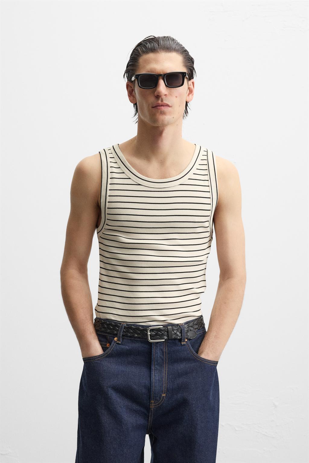 STRIPED TANK TOP