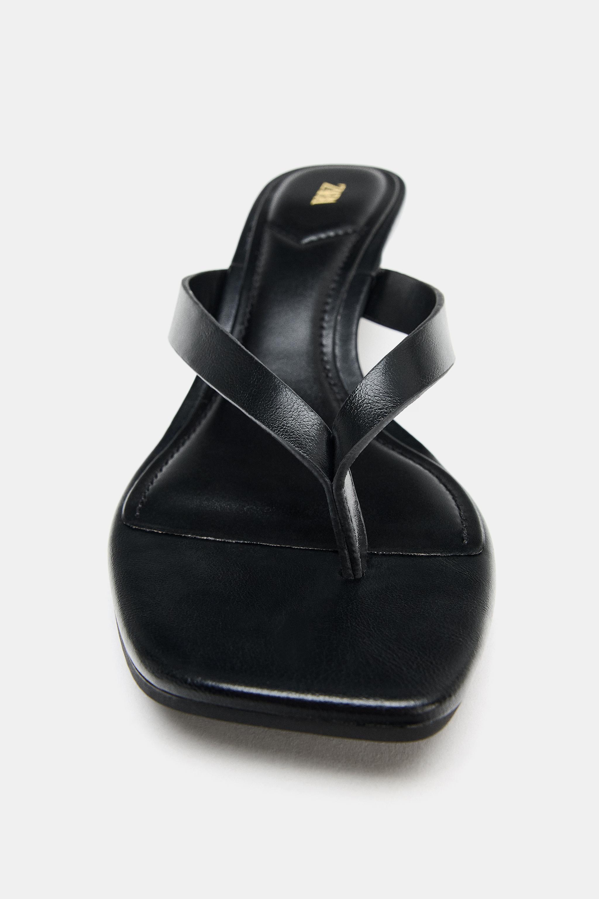 Zara Dolgu Topuk Sandalet görsel 6