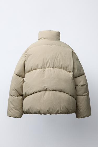 QUILTED JACKET - Sand by Zara - Image 3