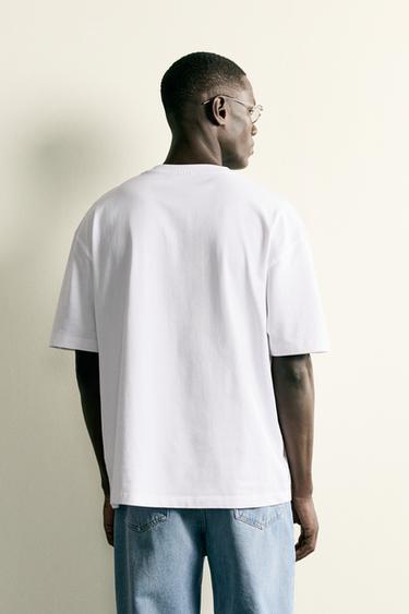 BASIC HEAVYWEIGHT T-SHIRT /03 - White by Zara