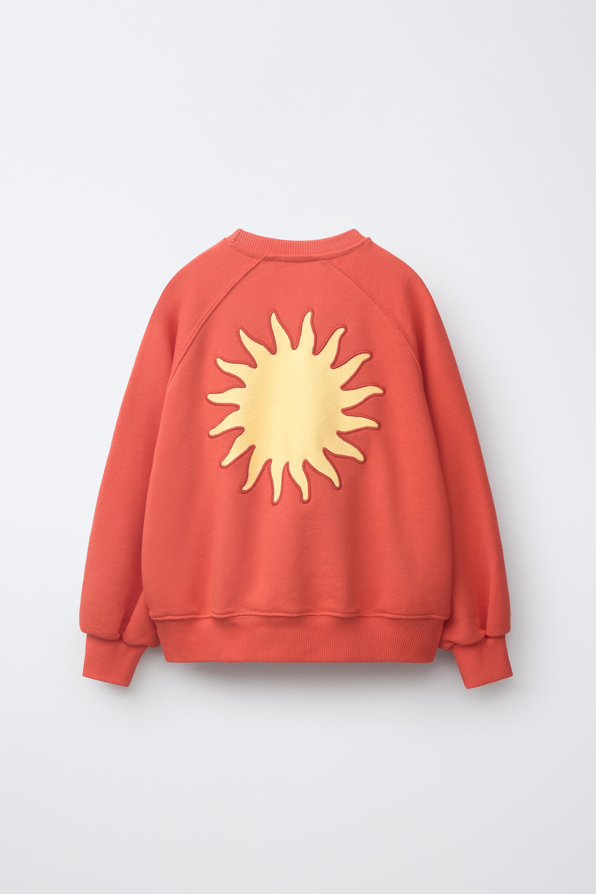 SUN PRINT SWEATSHIRT