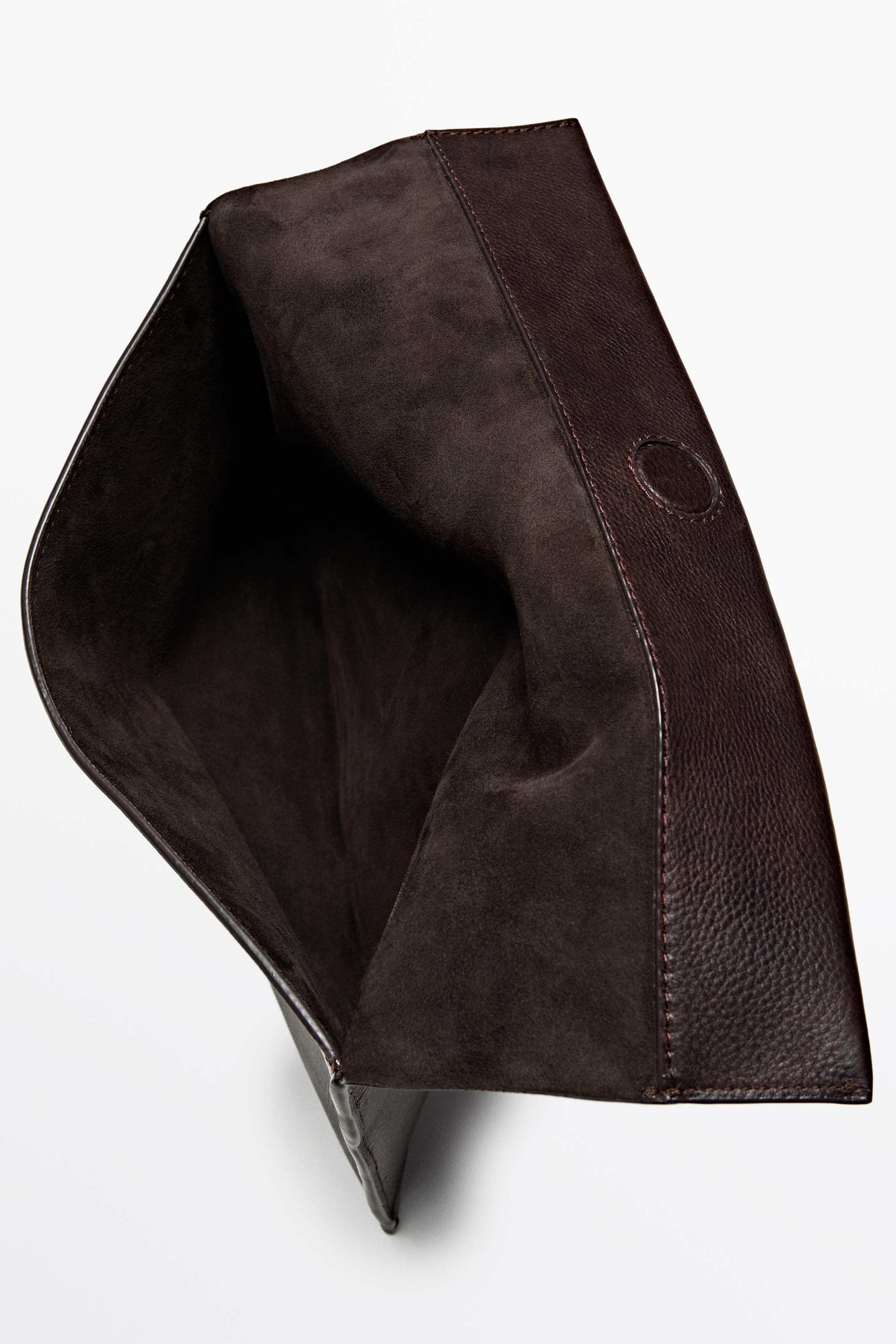 Housse pour iPad en cuir nappa
