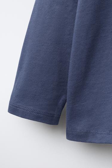 T-SHIRT AVEC PIÈCE ÉQUIPES NBA - Bleu de Zara - Image 3