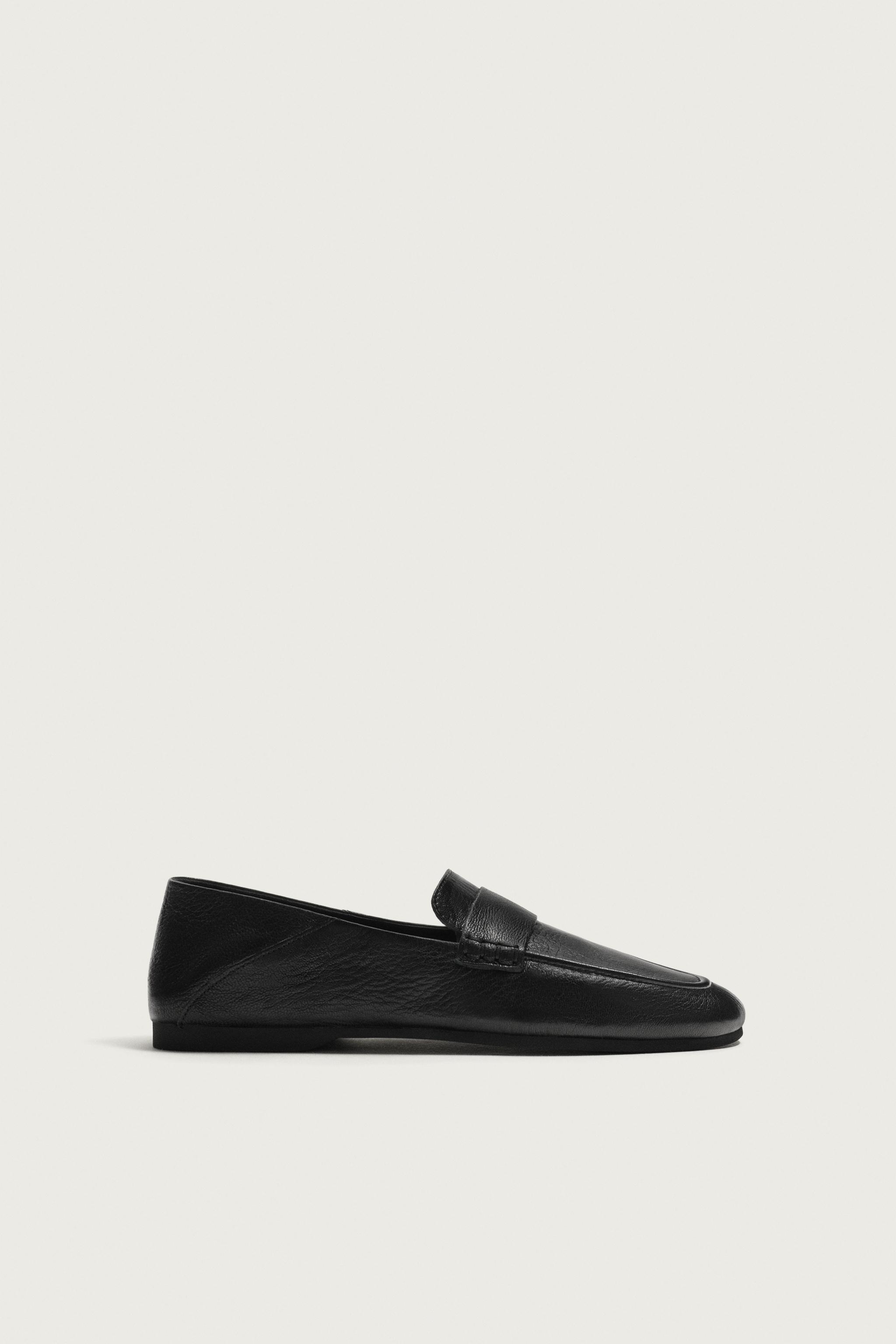 LEATHER PENNY LOAFERS